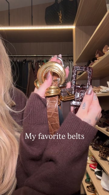 My favorite belts!